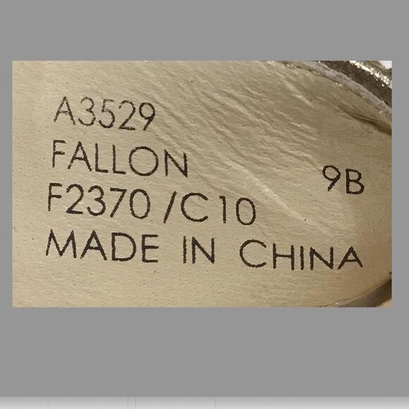 EUC COACH Snakeskin Espadrille Wedges Gold Logo Cork heel COMFY sz 9 Nude - Picture 9 of 9